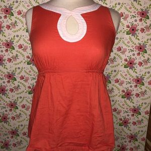 Anthropologie keyhole top